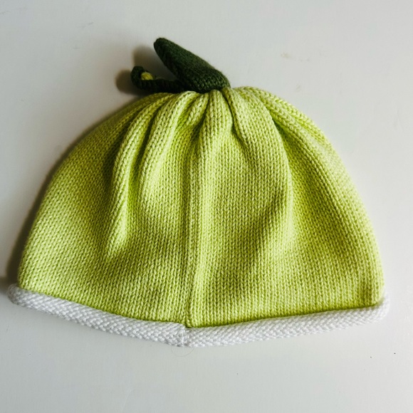 Gymboree Green Pea Hat Does Your Garden Grow? Collection Sz 6-12 mths Unisex New - Picture 4 of 5